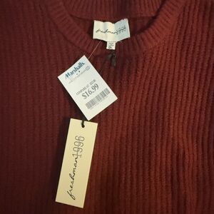 NWT sweater vest